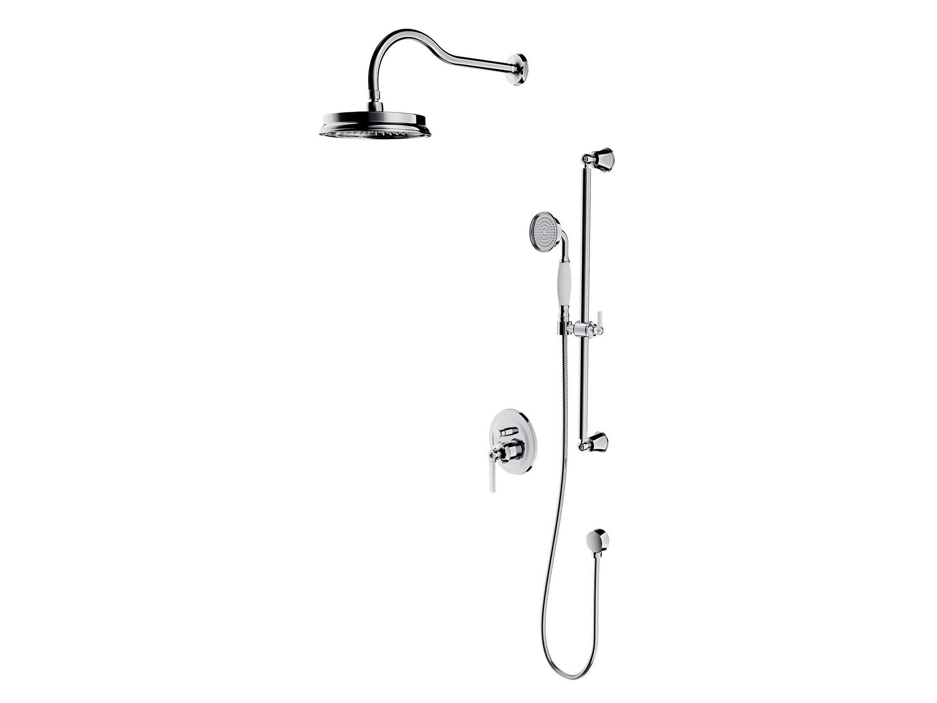Встраиваемый душевой набор с душем и ручным душем OMNIRES Armance ARCH-00060609