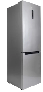 9105329 Холодильник с морозильником   HOLBERG HRB 1952NDX серебристый