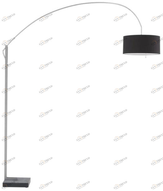 Ligne Roset Дуговая лампа из стали с абажуром из хлопка  10072421-10072423 