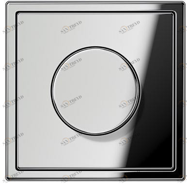 JUNG Диммер из хромированного металла Ls 990 sun-id-1463252