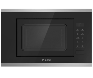 9102000 Встраиваемая микроволновая печь LEX BIMO 20.02 IX серебристый