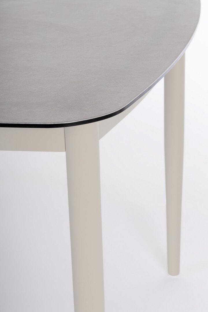 Алюминиевый и стеклянный садовый стол BIZZOTTO NESTOR ARCH-00028088 - Вид №2