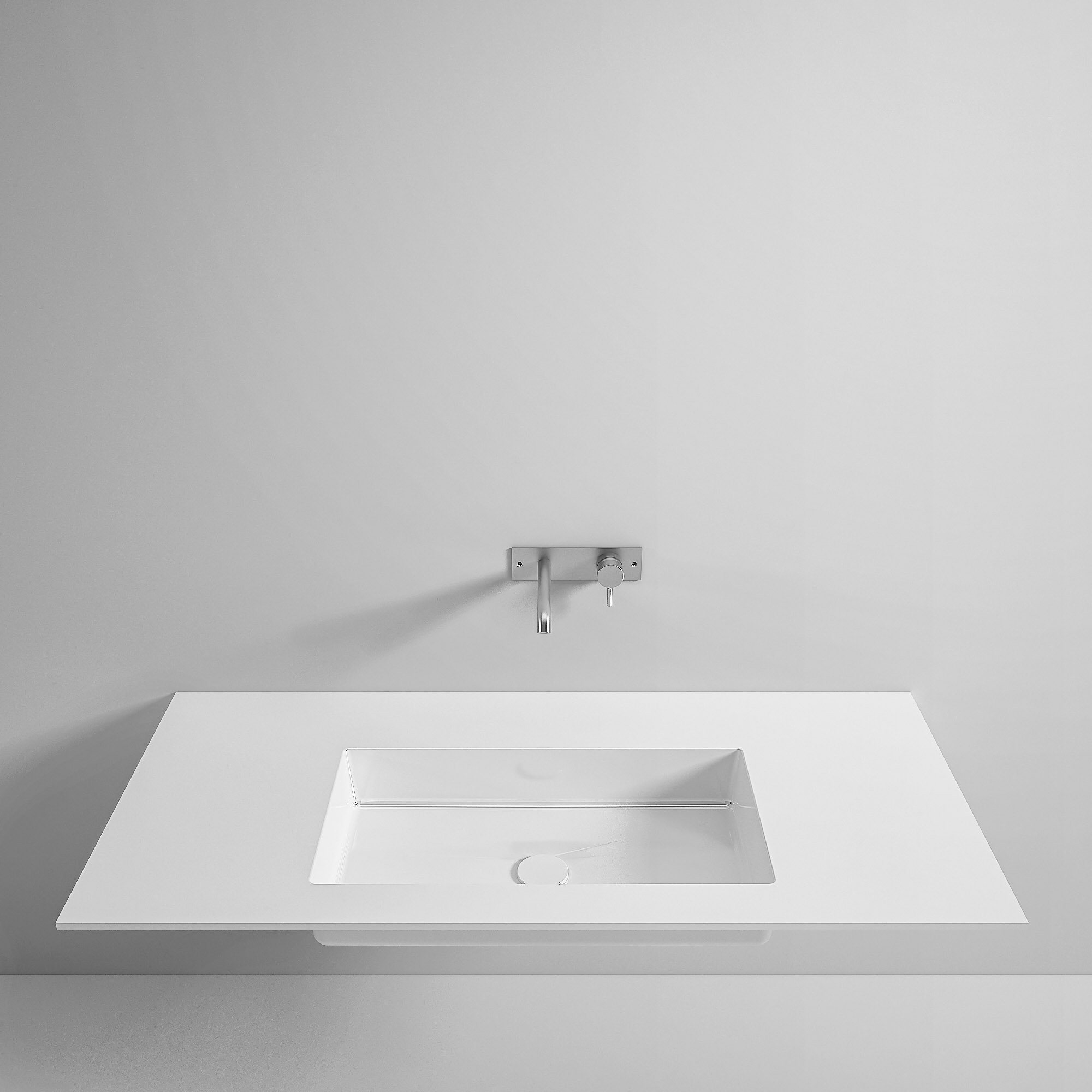 Rexa Design Топ из гелькоута с прямоугольной раковиной REXA-ST98 