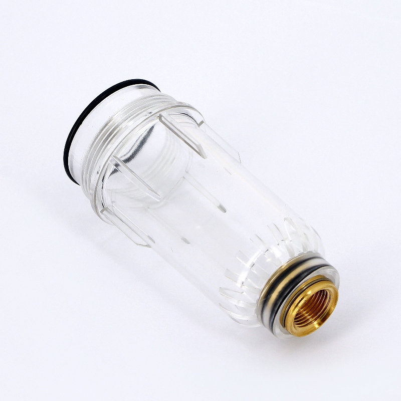 Колба пластиковая для фильтра с манометром TIEMME 1/2"-3/4 0400008 - Вид №3