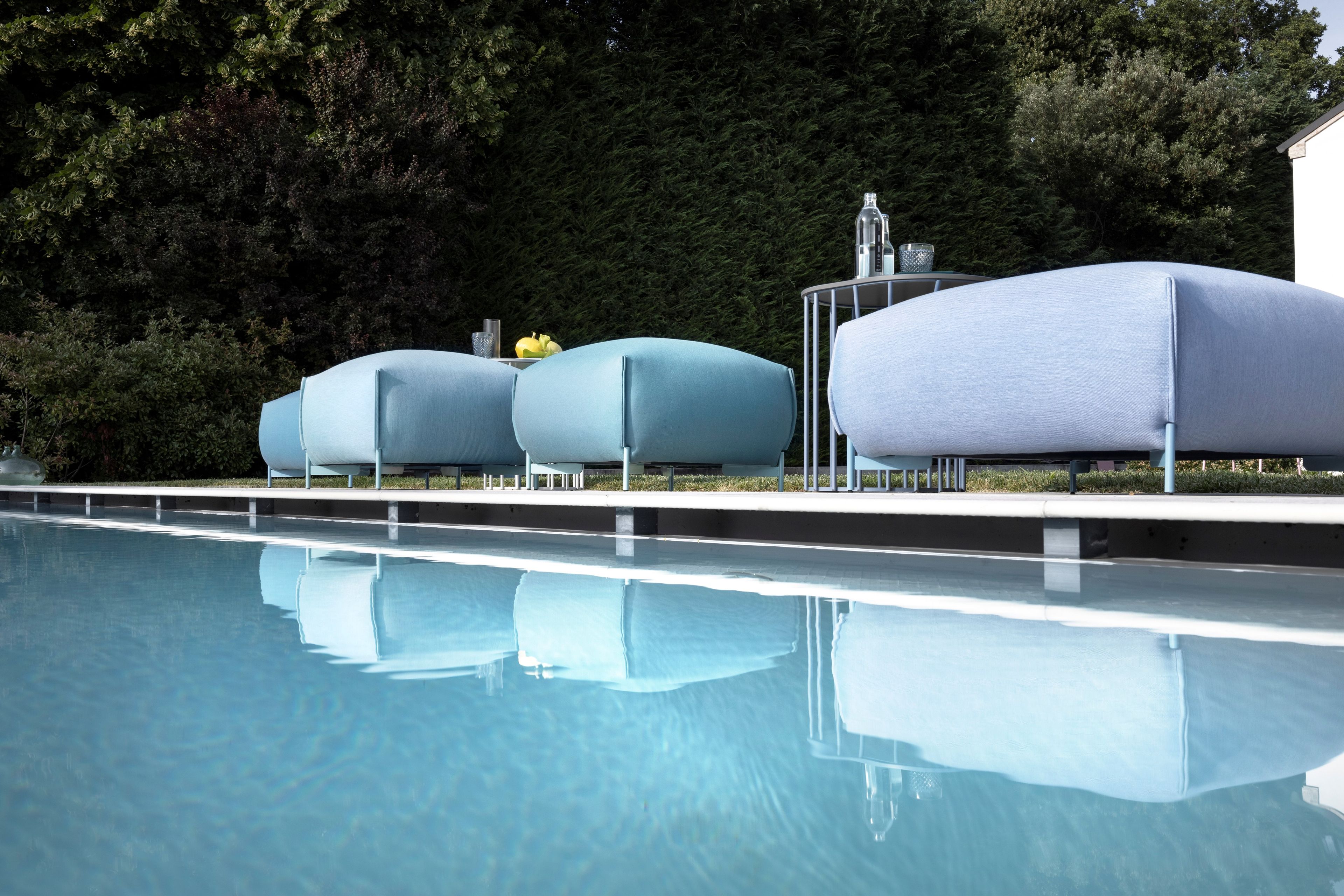 Квадратный пуф из ткани TrabA' MOCHI ARCH-00076181 - Вид №2