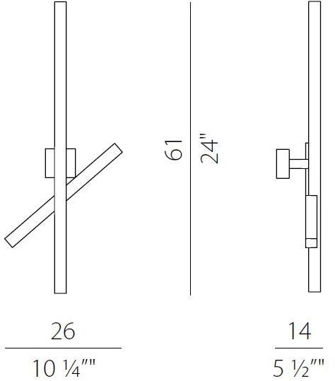 PANZERI Настенный светильник из металла Carmen carmencita sun-id-1477897 - Вид №2