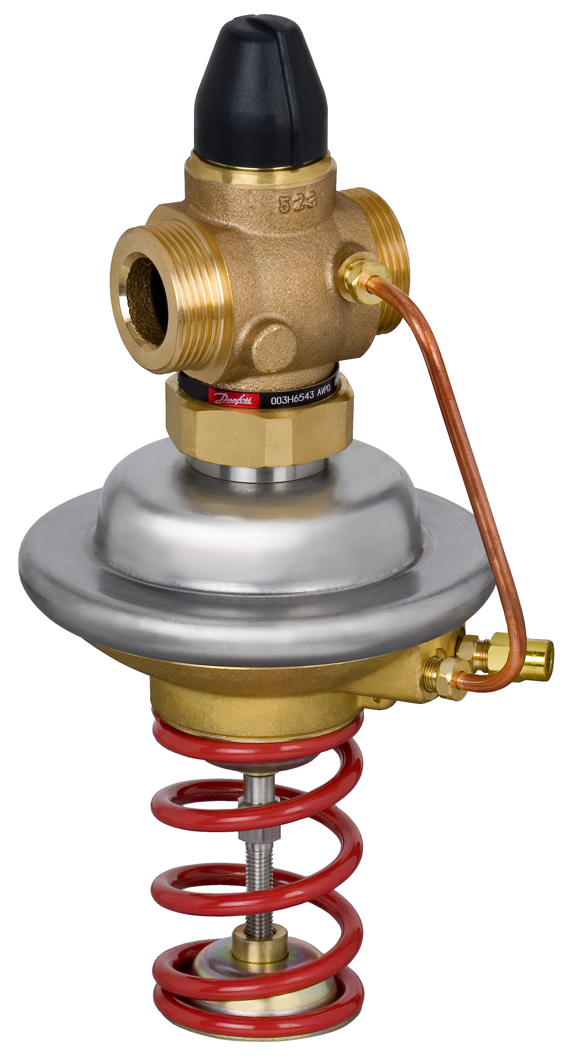 Danfoss Регулятор перепада давления AVPQ для монтажа на обратном трубопроводе РПД AVPQ PN25 50/20/0,2-1/0,2/рез./обр 003H6538  - Вид №14