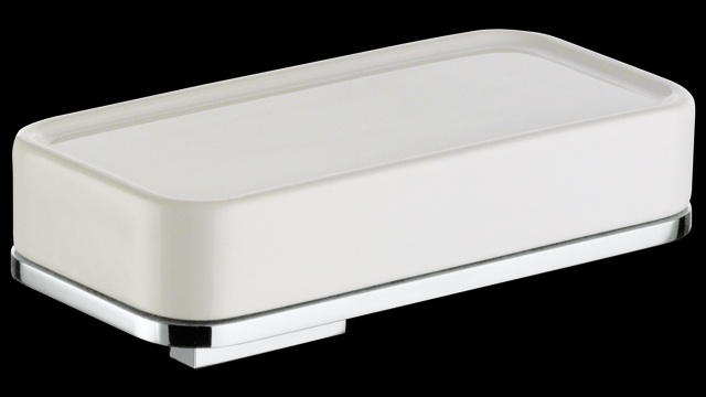 AT122 Мыльница в ванную, подвесная, керамическая bagno&associati ALTISSIMA Bagno & Associati