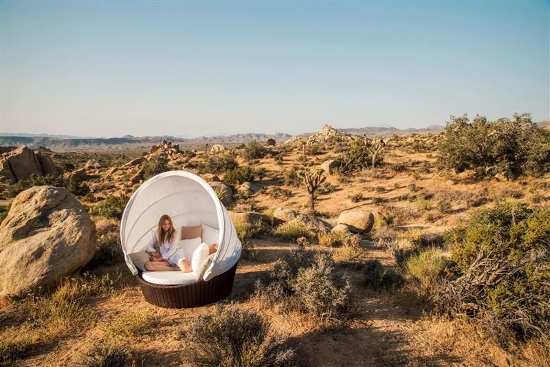 Ткань иглу сад диван с колесами DEDON ORBIT ARCH-00123601 - Вид №3