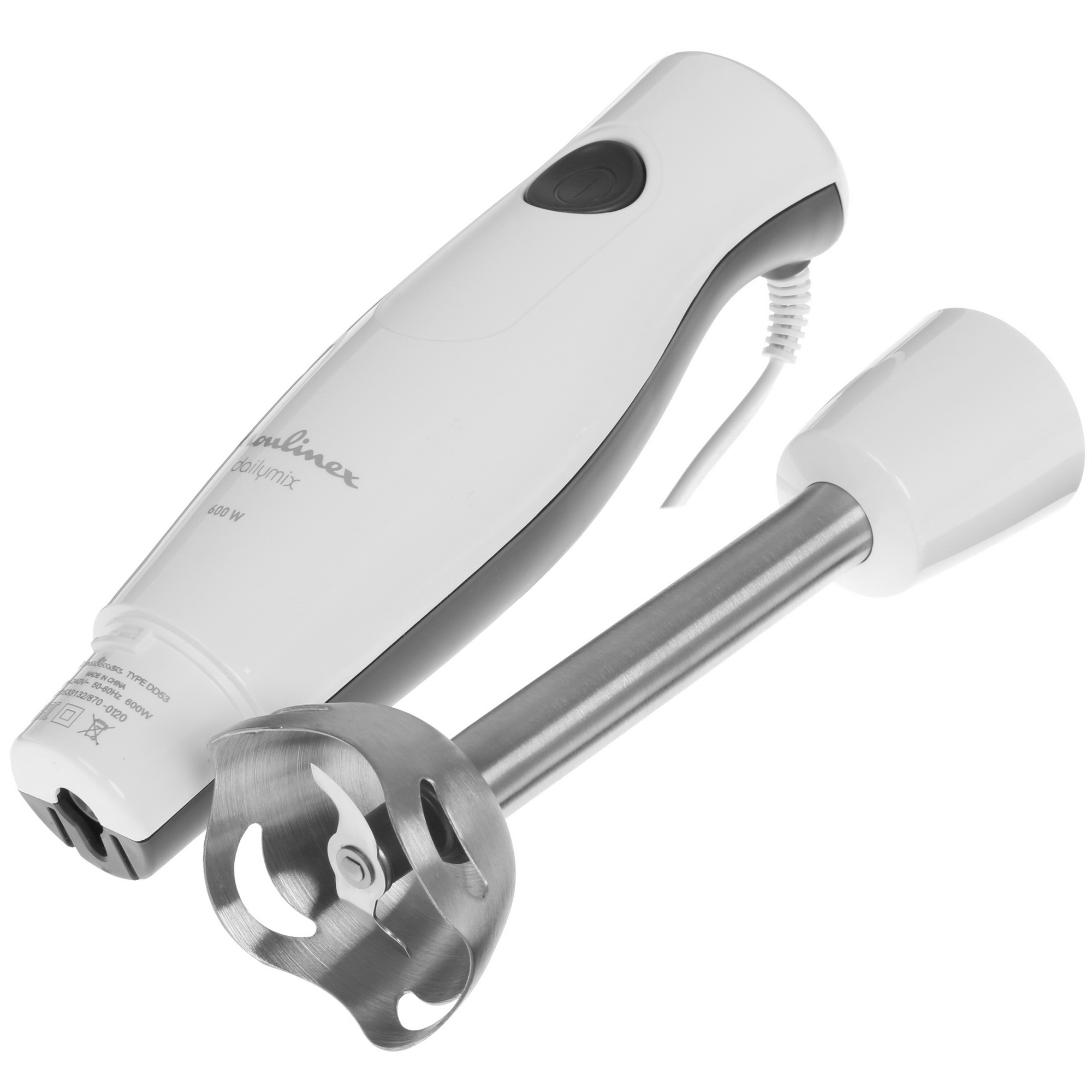 1642096 Блендер погружной Moulinex Dailymix DD533132 белый STDN-0142756 - Вид №8