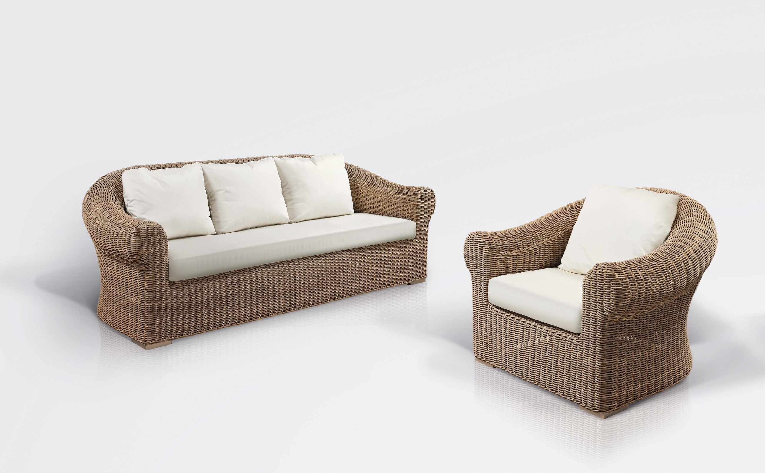 3-местный садовый диван Braid Cloe ARCH-00055529 - Вид №1