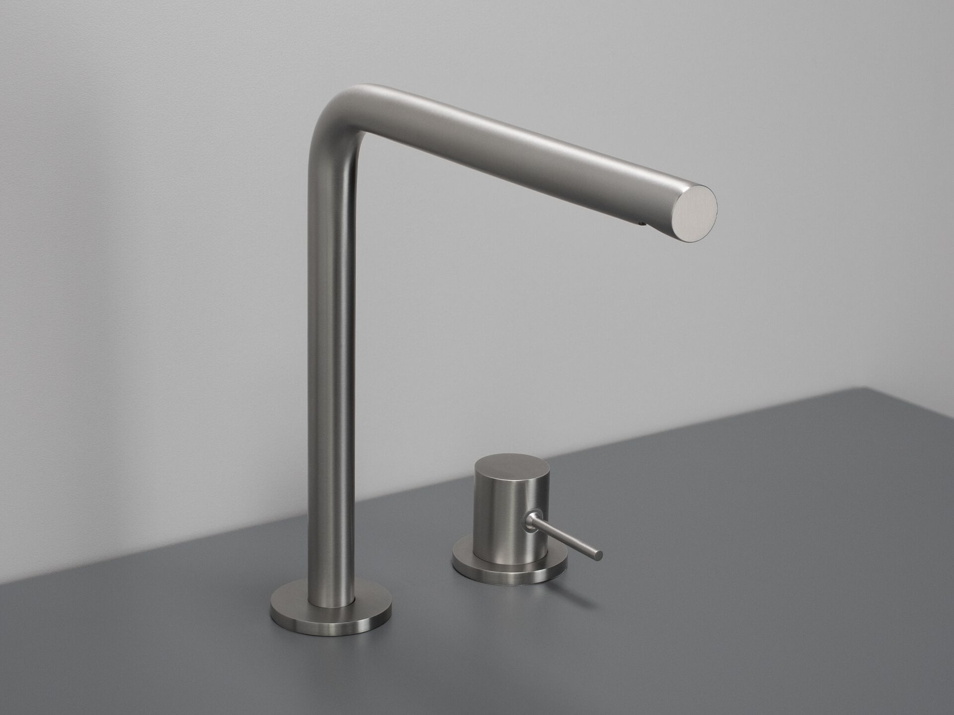 Смеситель для раковины из нержавеющей стали с 2 отверстиями Super Inox ENIGMA ARCH-00046811 - Вид №1