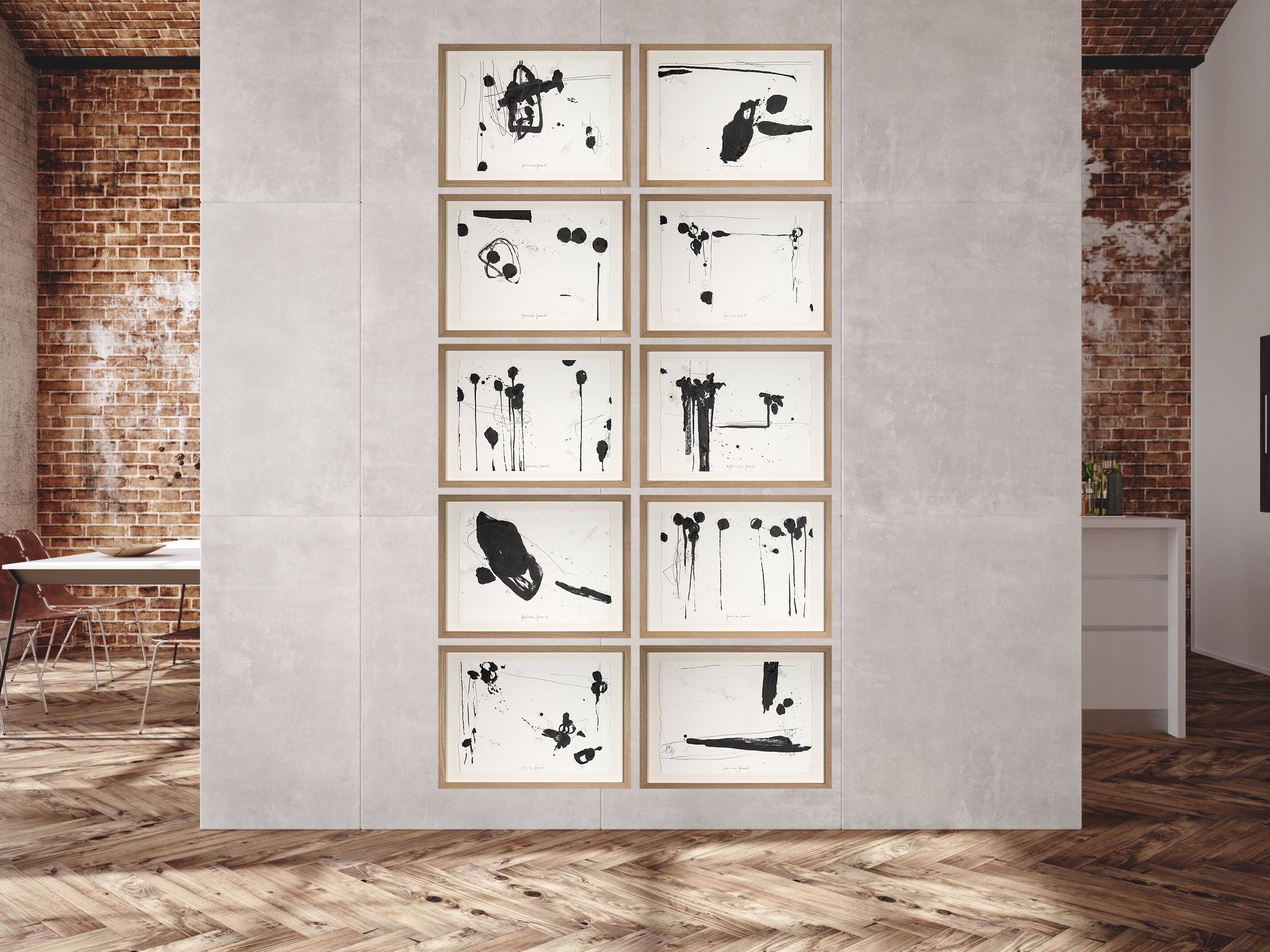 Бумажная картина NOVOCUADRO ART COMPANY Хайме Хурадо ARCH-00060376 - Вид №1