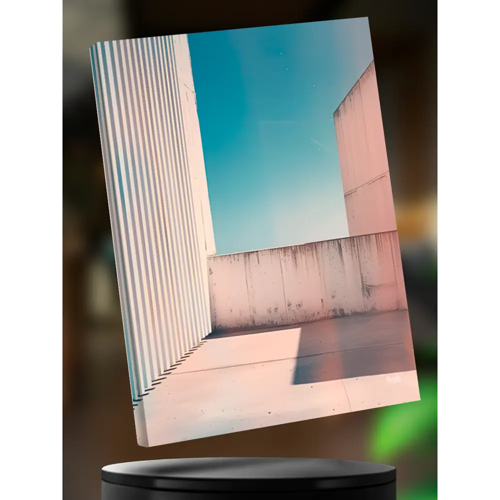 Santreyd Картина «Рассвет на крыше» 40×50 см для современного интерьера 89389415 STLM-1513348 - Вид №1