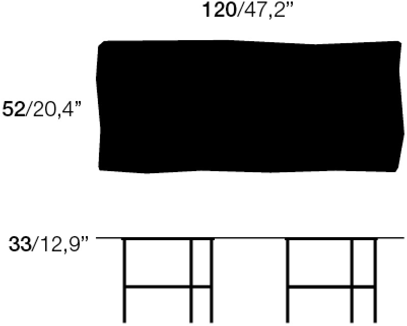 Opinion Ciatti Прямоугольный журнальный столик из стали и кованого железа sun-id-1410308 - Вид №7