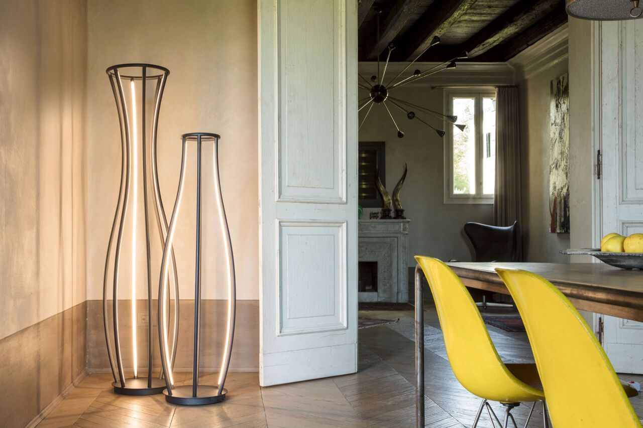 Окрашенный металлический светодиодный торшер Mogg PENELOPE ARCH-00037430 - Вид №2