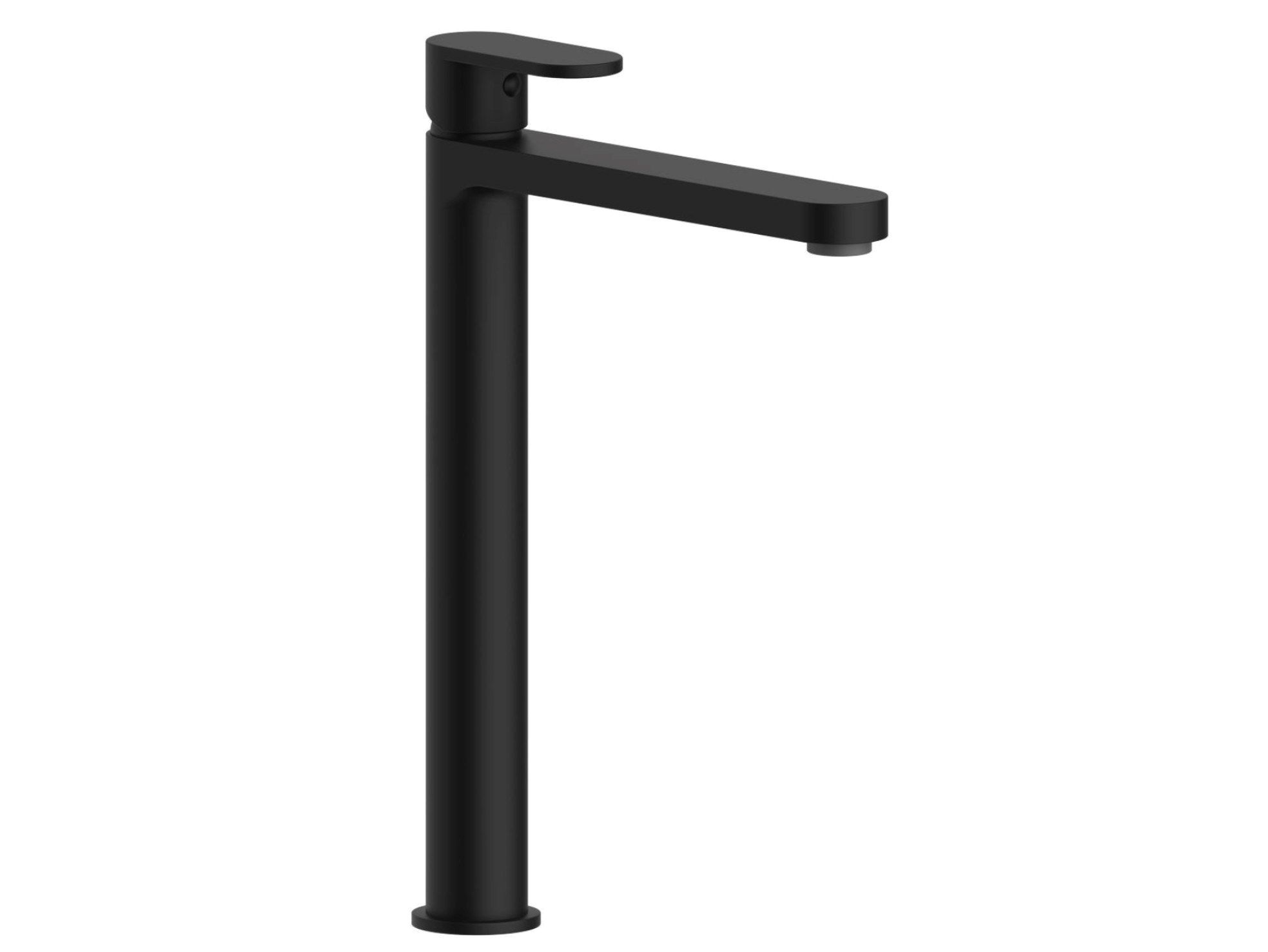 Однорычажный высокий смеситель для раковины Ercos Versilia Nero ARCH-00132342