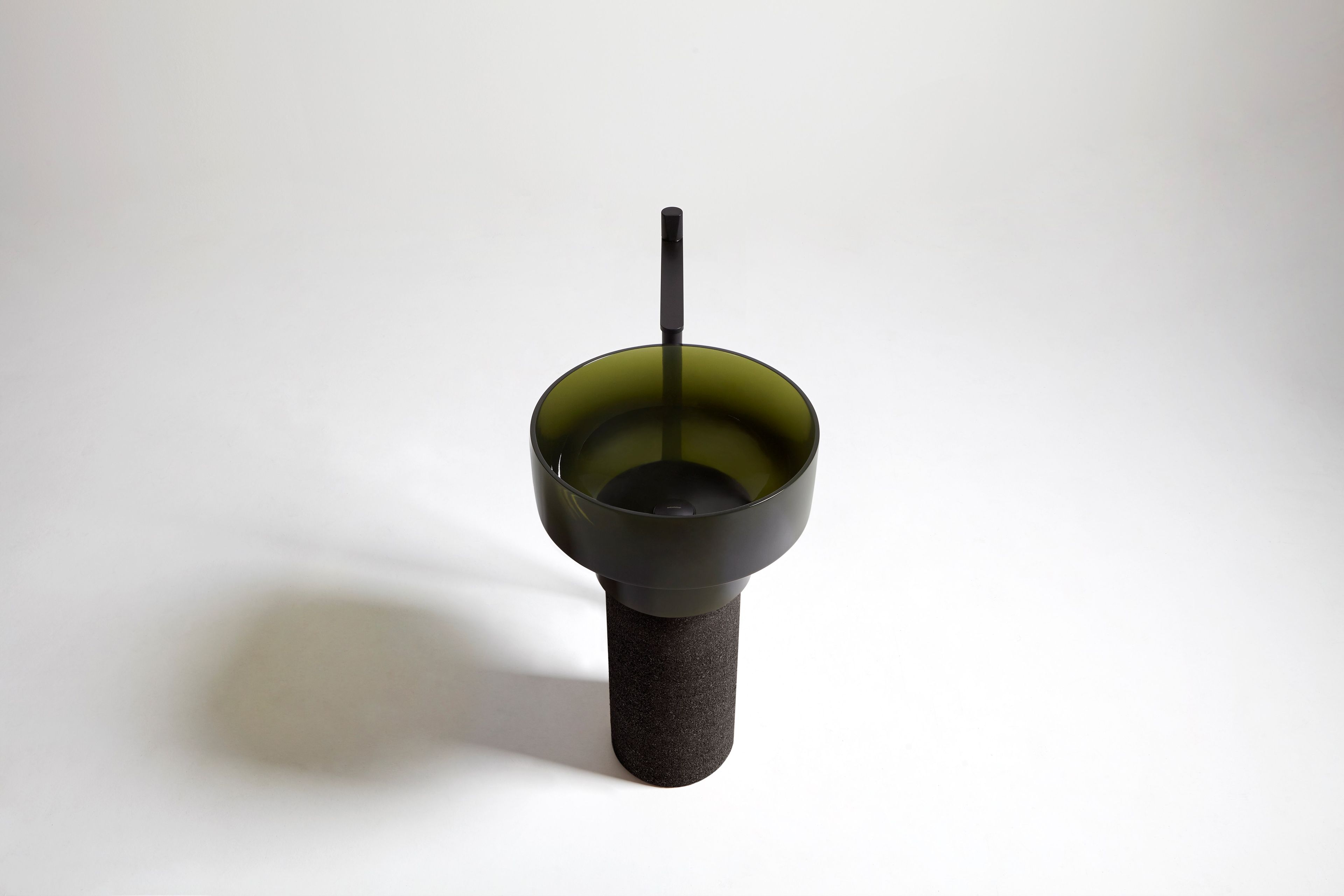 Круглая отдельно стоящая раковина из Cristalmood® и пробки Antoniolupi Borghi ARCH-00039251 - Вид №16