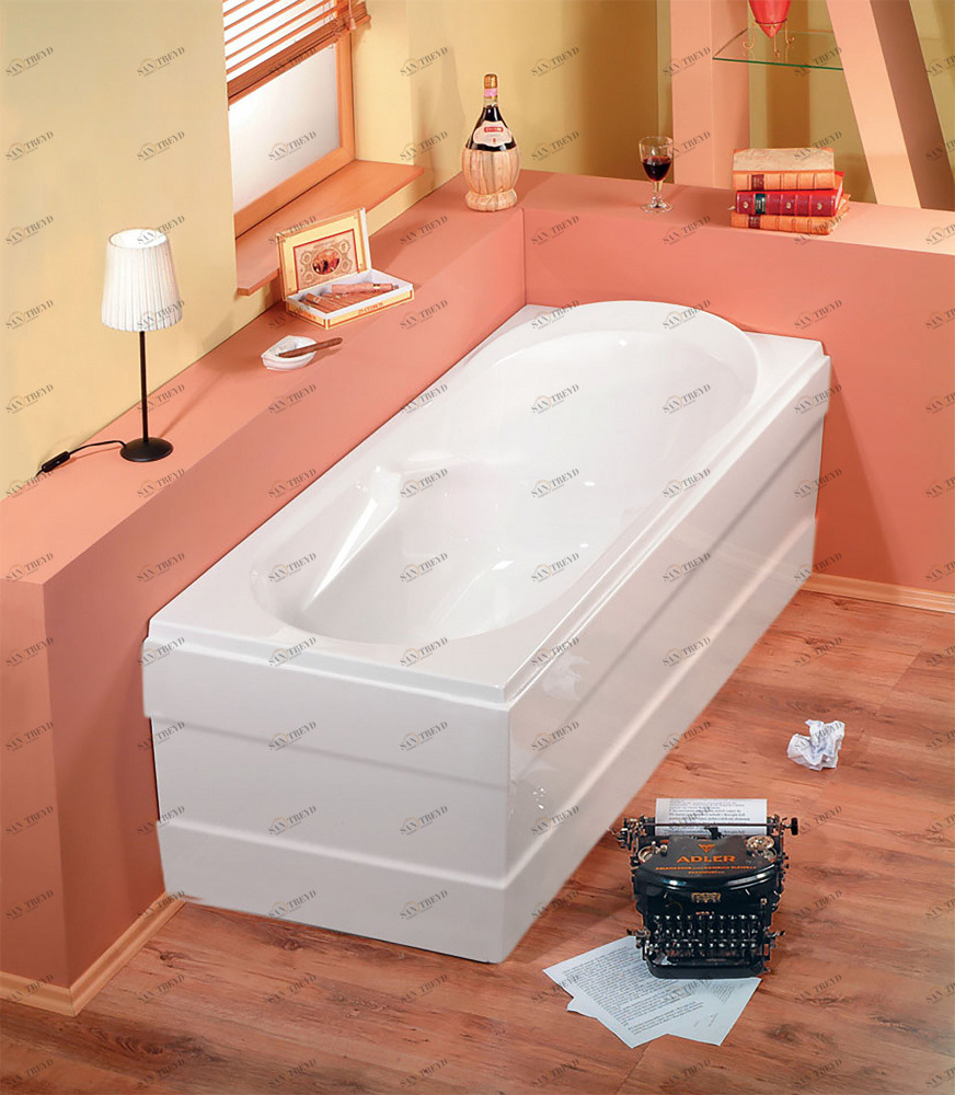 Акриловая ванна ALPEN Adriana 180 48111