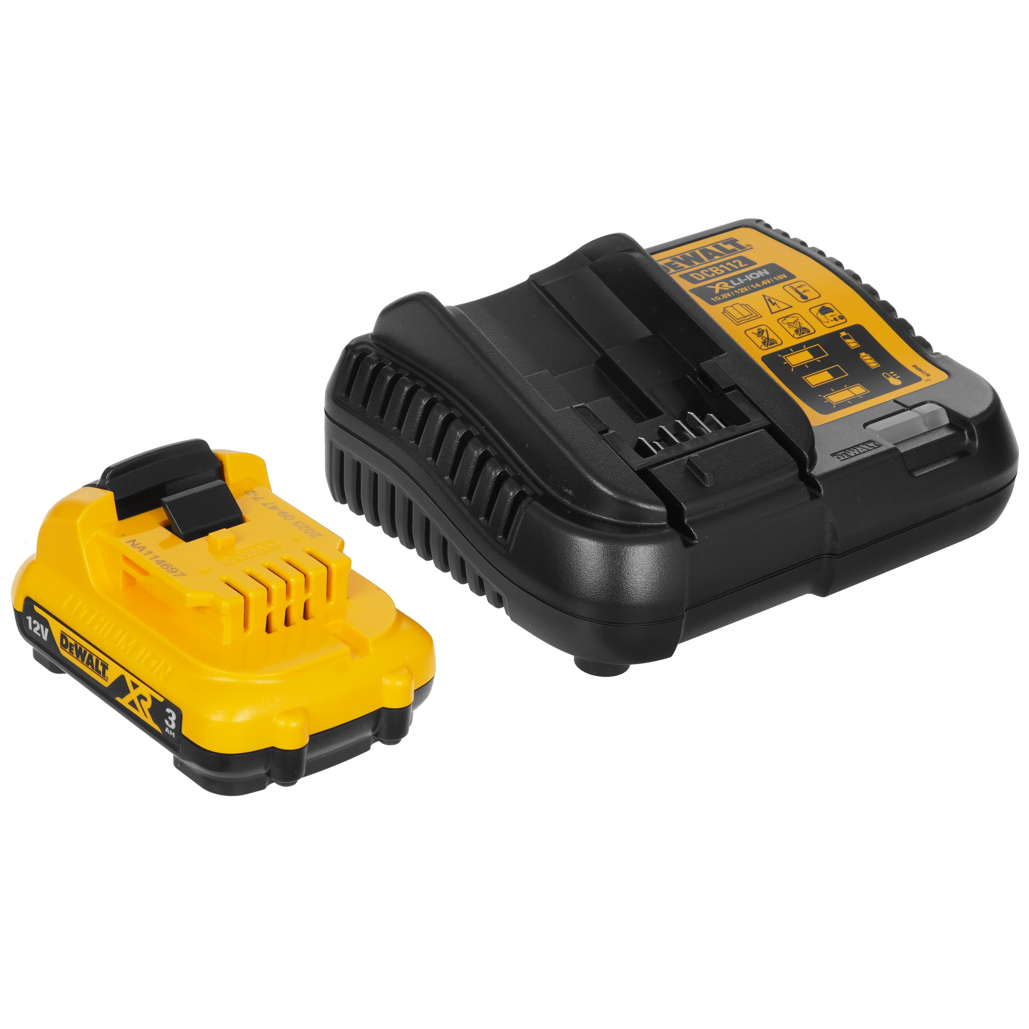 Дрель-шуруповерт DeWalt DCD703L2T-QW XR 10.8/12V 5437861 STDN-0116199 - Вид №6