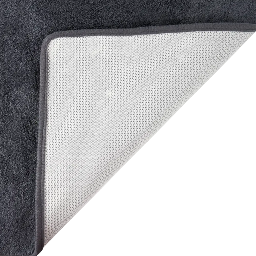 Набор ковриков для ванной комнаты Jersey 45x70/45x45 см цвет антрацит 82392224 STLM-2062075 АКВАДЕКОР PRM-1119 - Вид №2