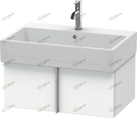 VA612601818 Vero Air Тумбочка подвесная Белый матовый, декор Duravit