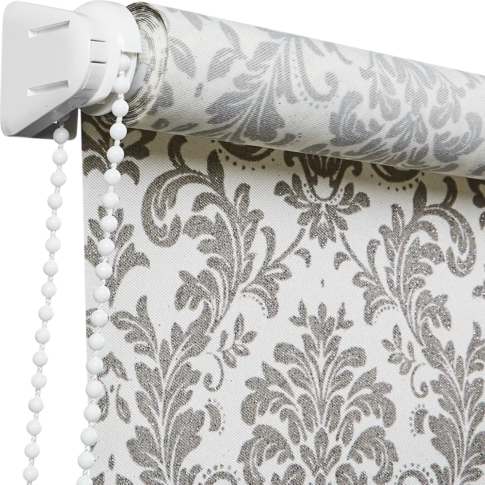 Штора рулонная Legrand Дамаск 40x175 см цвет серый 86542164 STLM-2004276 DOMLEGRAND - Вид №2