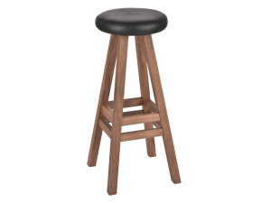 Высокий стул грецкого ореха