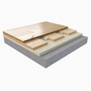 Спортивный паркет Coswick Матрикс спорт Матрикс Спорт Дуб Селект (Гладкая) 300-1845х127,95 мм.