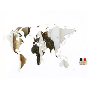 19-20 Карта-пазл зеркальная wall decoration exclusive 130х78 см Mimi