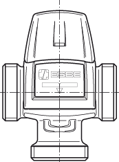 3168 06 00 VTA563Ротационные клапаны » Esbe серии VTA360, VTA560  - Вид №1