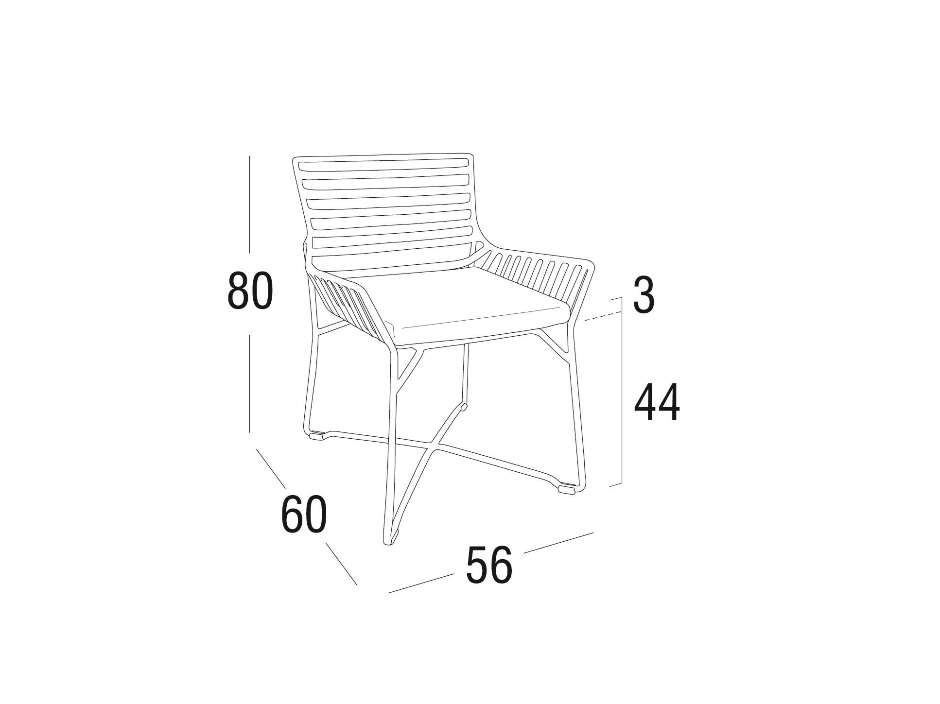 Стул Roberti Hamptons Graphics ARCH-00147767 - Вид №10