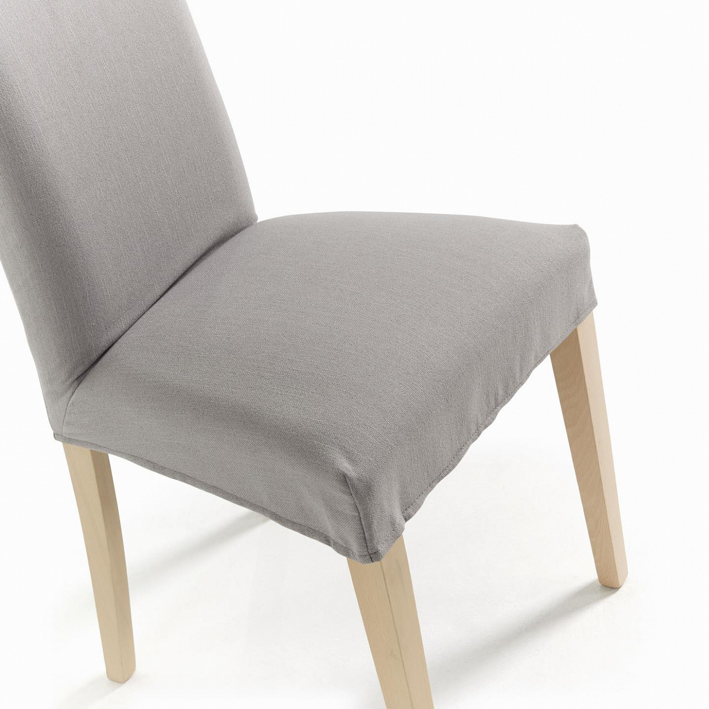 053403 Стул Freia светло-серый ножки натуральные La Forma Freda  - Вид №3