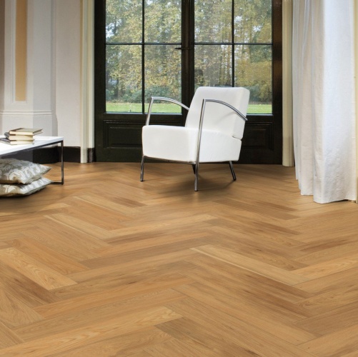 Паркет Ёлка Solidfloor New classic Винзор 1126204 Дуб Натур (Гладкая) 610х122 мм 1500200200 - Вид №21