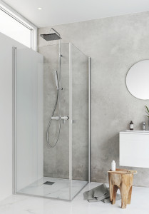 1450430 Igloo Pro Corner Двойное Прозрачное Стекло 70X70 Hafa Прозрачный