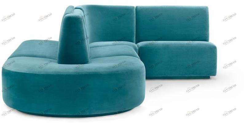 HMD INTERIORS Модульный диван из ткани sun-id-1470216