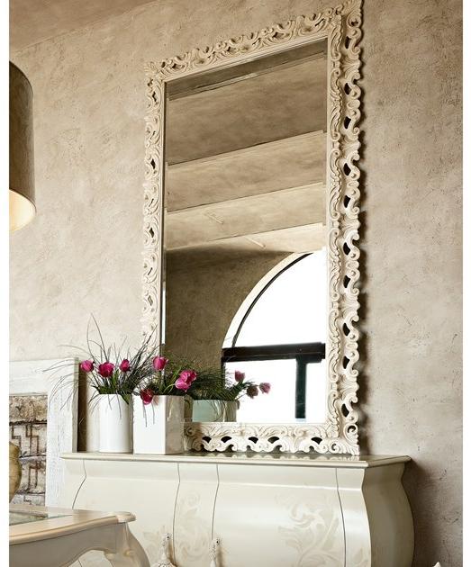 VOLPI Прямоугольное зеркало в настенной раме Night & day 3022 - Вид №1