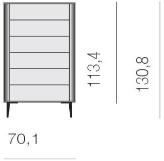 TUMIDEI Лакированный комод Circle sun-id-1444057 - Вид №3