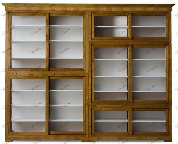 Morelato Модульный книжный шкаф из вишневого дерева  Art. fs379725 