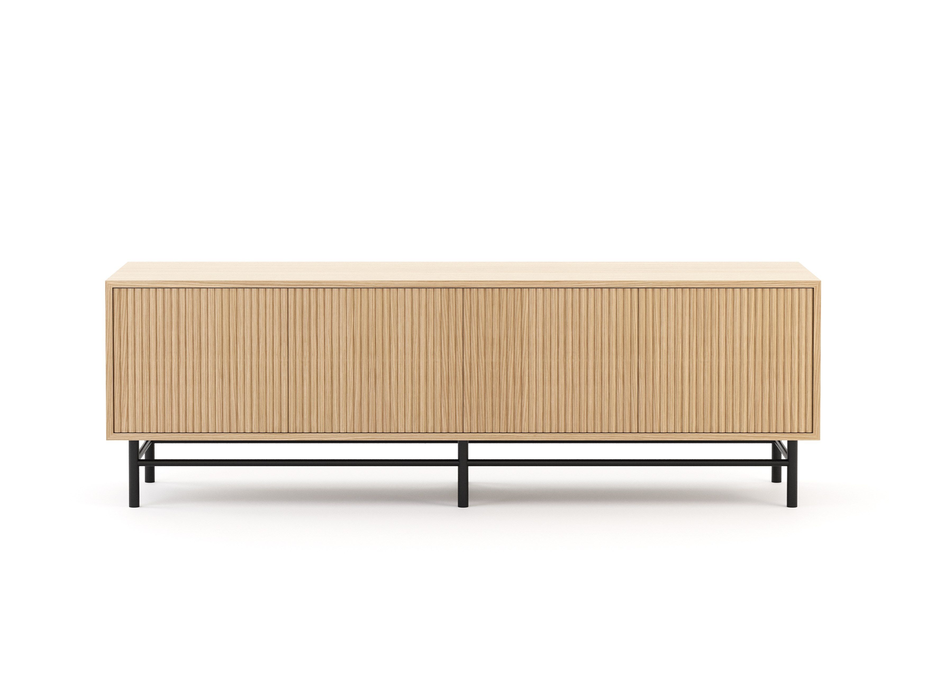 Деревянный низкий ТВ-шкаф Stylish Club Ryan ARCH-00152684 - Вид №11