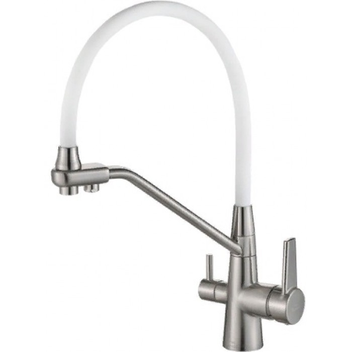 Steel Hammer SH 903-8 Satin Смеситель для кухни Zorg 444  - Вид №1