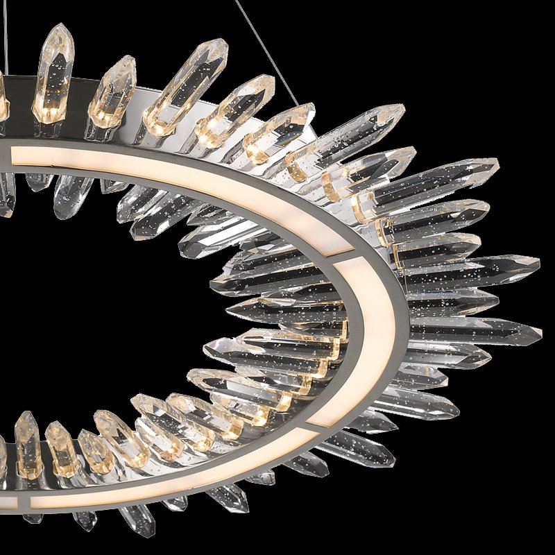 Люстра Aspen nickel от Delight Collection никель P98021L nickel DELIGHT ДИЗАЙНЕРСКИЕ 247076 Никель  - Вид №4