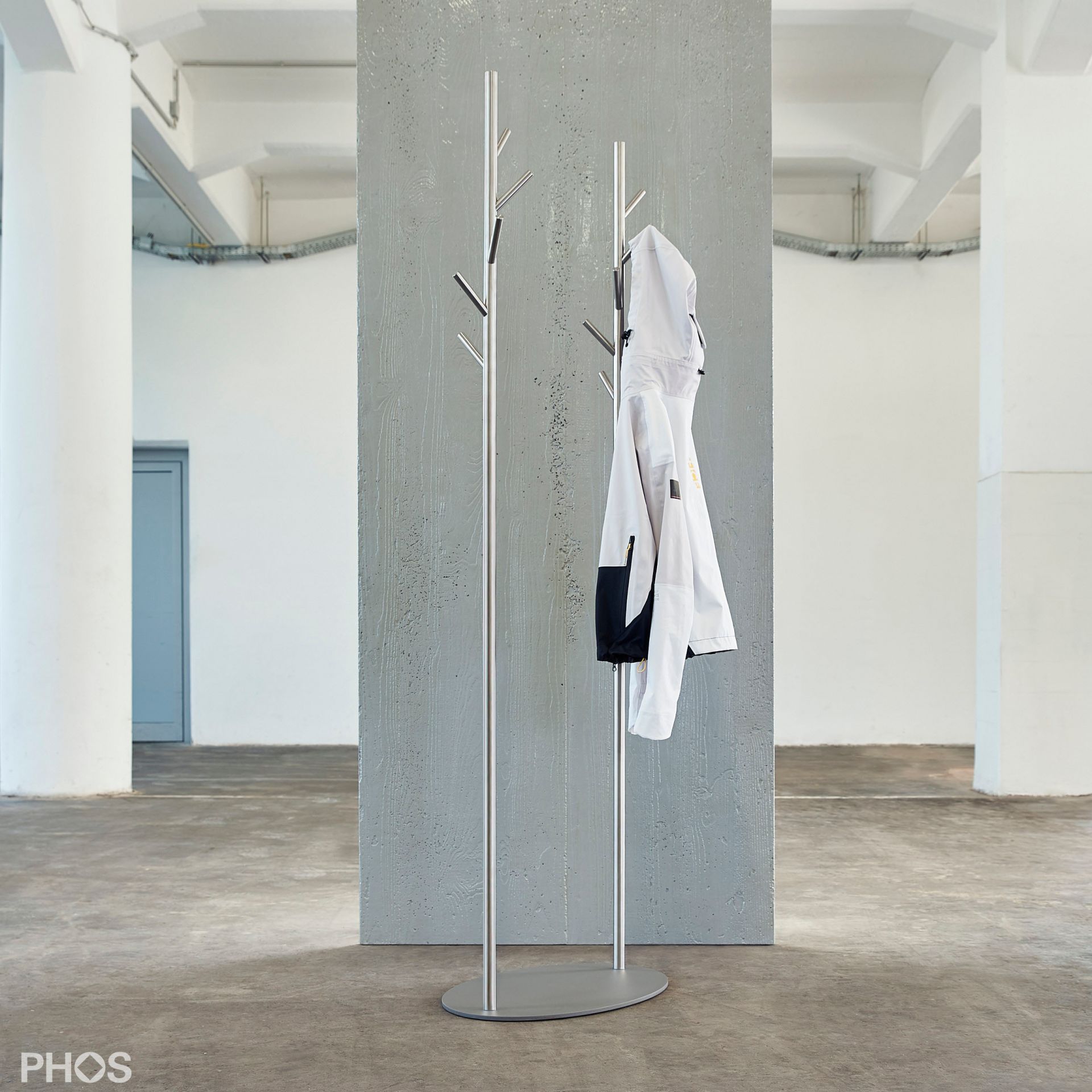 GSTR-D Вешалка для одежды ramus duo, основание: серый PHOS 