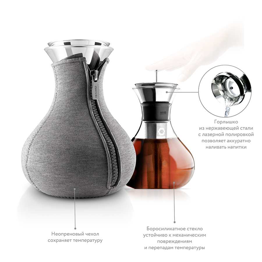 567487 Чайник заварной Стальной Eva Solo Великобритания  - Вид №8