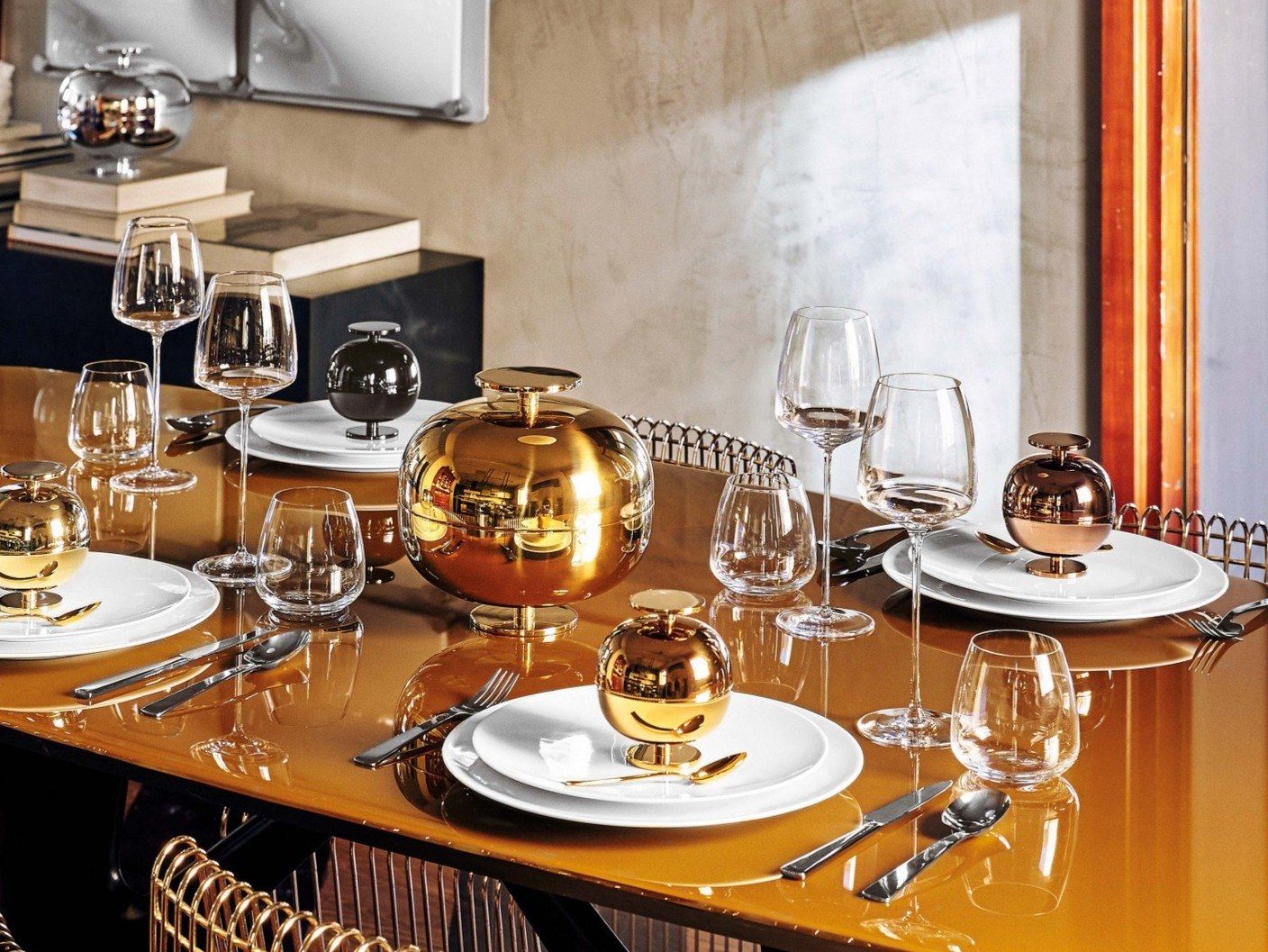 Центральная часть из нержавеющей стали Sambonet Gio Ponti ARCH-00086495 - Вид №8