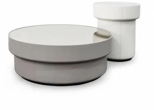 Formitalia Круглый журнальный столик из зеркального стекла