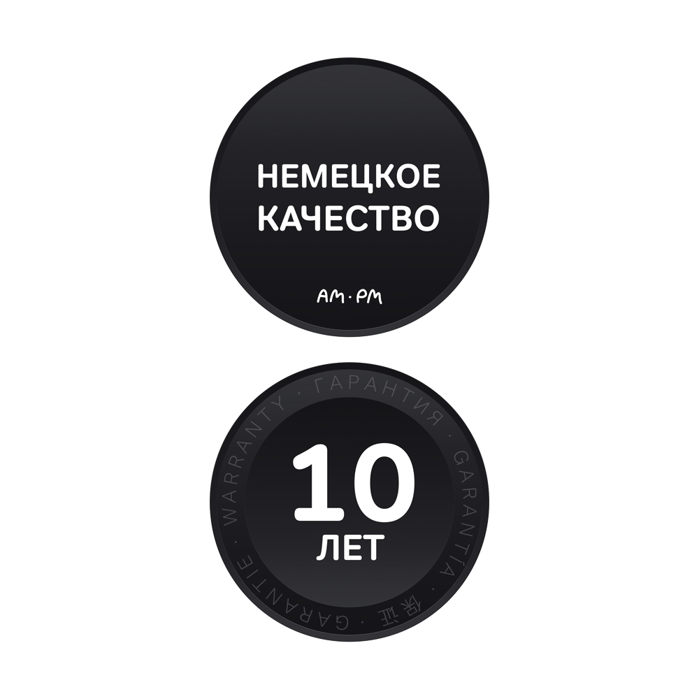 F85A10022 смеситель для ванна/душа черный шт. AM.PM X-Joy  - Вид №9