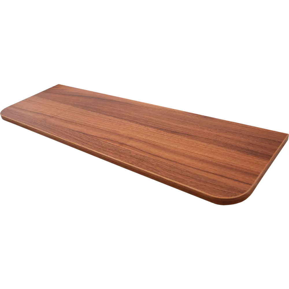 Полка настенная угловая 80x25 см ЛДСП цвет орех антик 82036108 STLM-2183720 Santreyd 