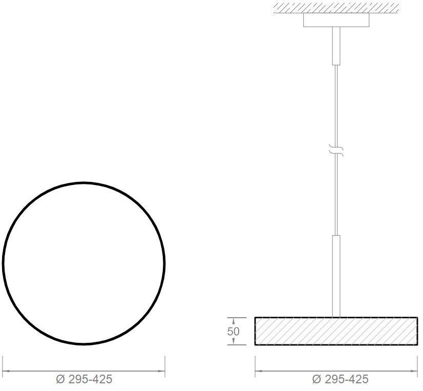 ENGI Светодиодная металлическая подвесная лампа Corona Encp - Вид №2