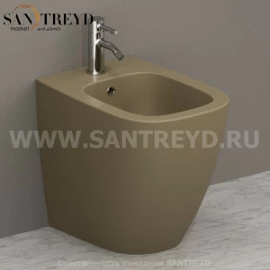 GN010PA Биде напольное GENESIS Ceramica Globo